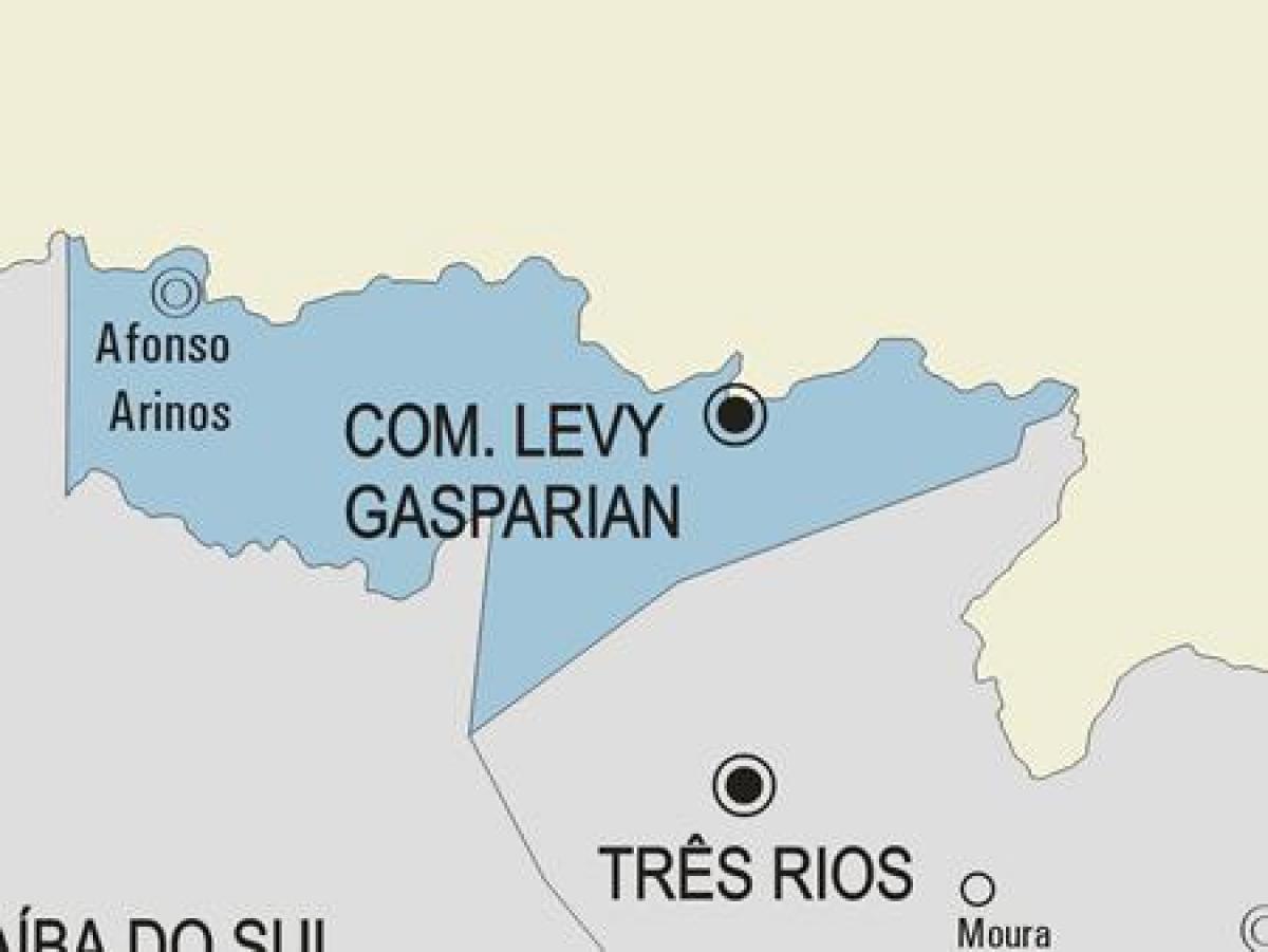 Térkép Casimiro de Abreu önkormányzat