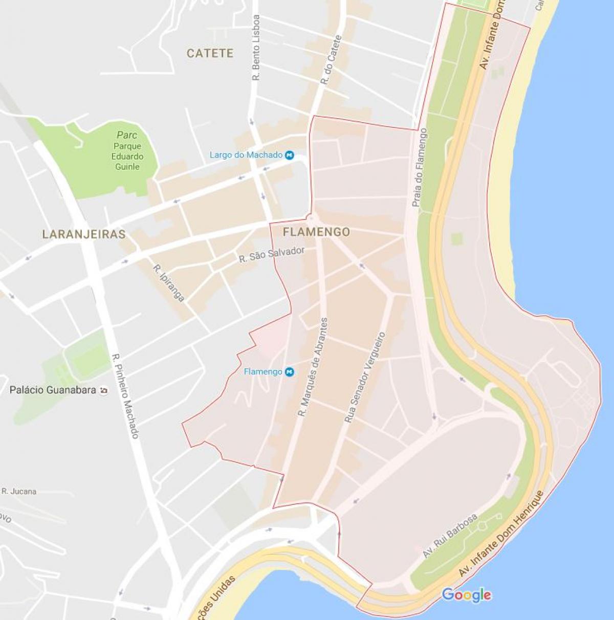 Térkép Flamengo