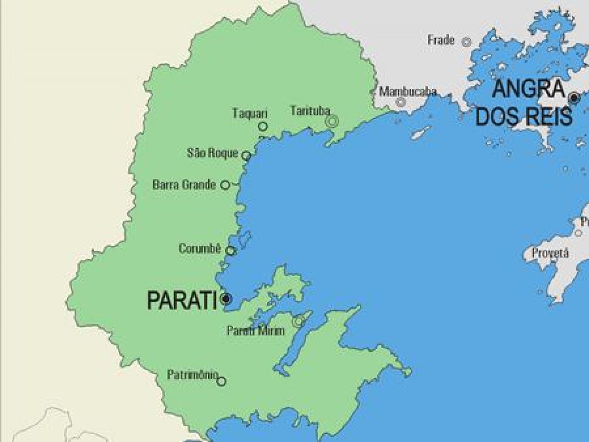 Térkép Parati önkormányzat