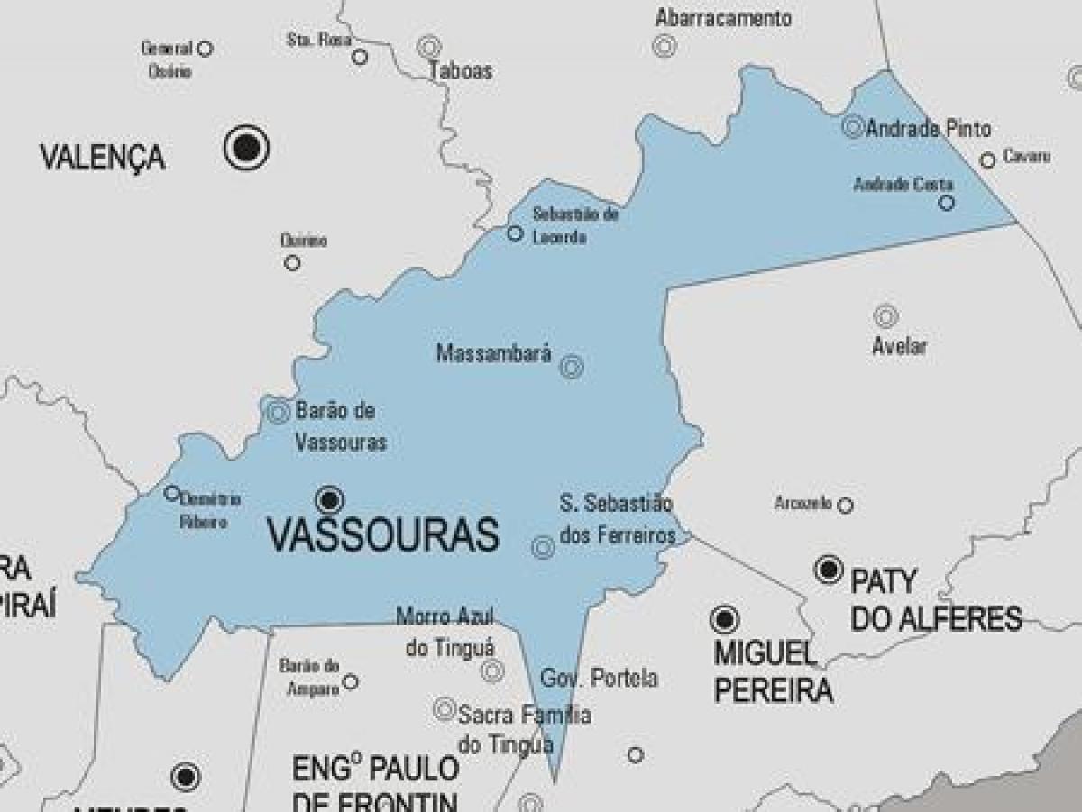 Térkép Varre-Sai önkormányzat