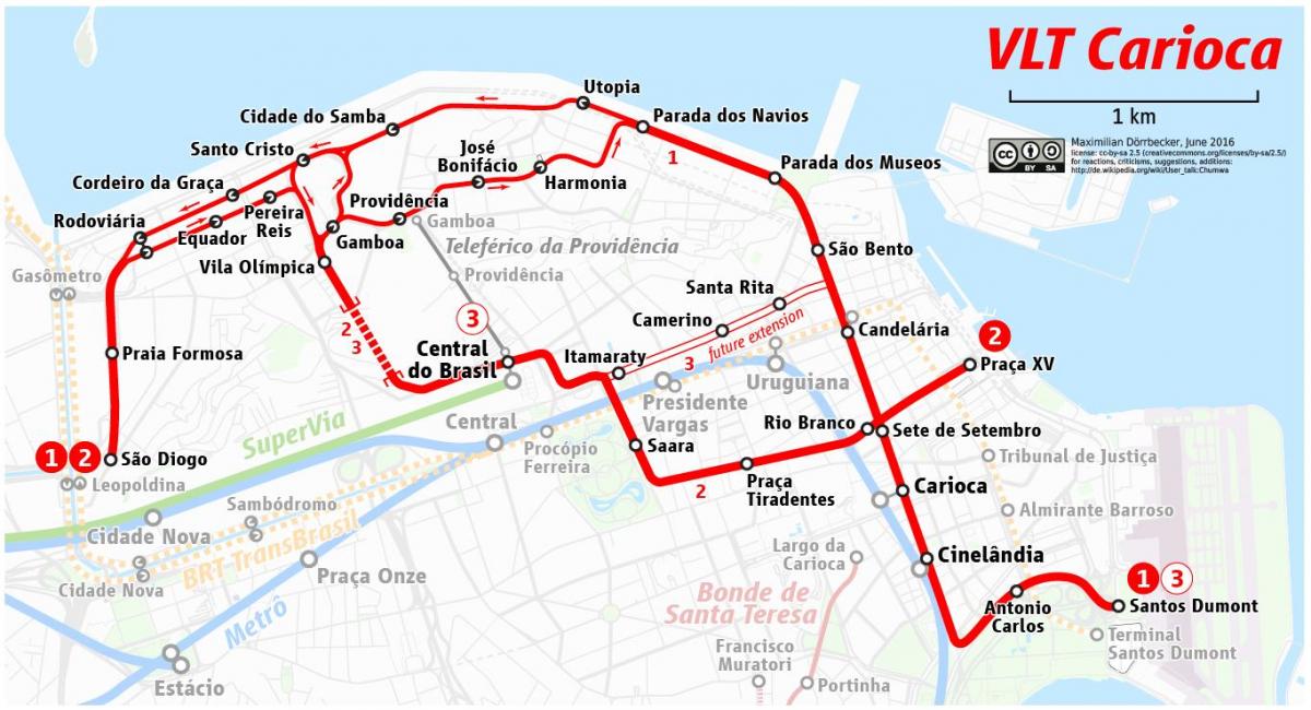 Térkép VLT Rio de Janeiro