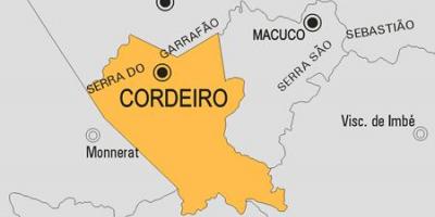 Térkép Cordeiro önkormányzat