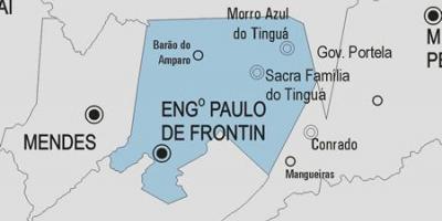 Térkép Engenheiro Paulo de csak megjátssza önkormányzat