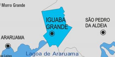 Térkép Iguaba Grande önkormányzat