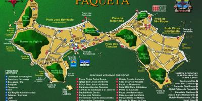 Térkép Ile de Paquetá