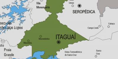 Térkép Itaguaí önkormányzat