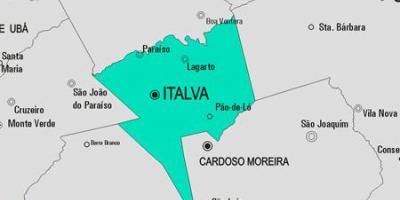 Térkép Italva önkormányzat
