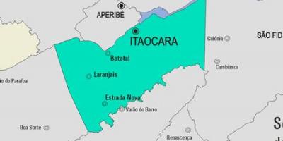 Térkép Itaocara önkormányzat