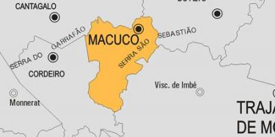 Térkép Macuco önkormányzat