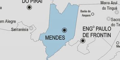Térkép Mendes önkormányzat