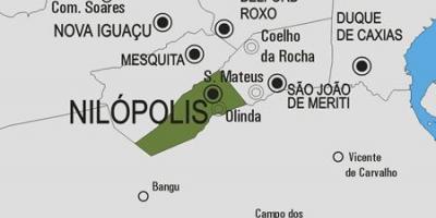 Térkép Nilópolis önkormányzat