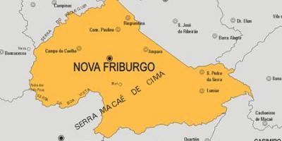Térkép Nova Friburgo önkormányzat