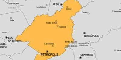 Térkép Petrópolis önkormányzat