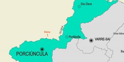 Térkép Porciúncula önkormányzat