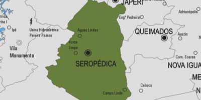 Térkép Seropédica önkormányzat