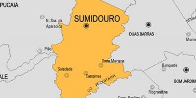 Térkép sumidouro-ról önkormányzat