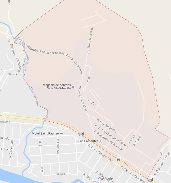 Térkép Bairro de Fátima