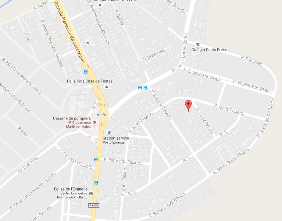 Térkép Bairro Peixoto