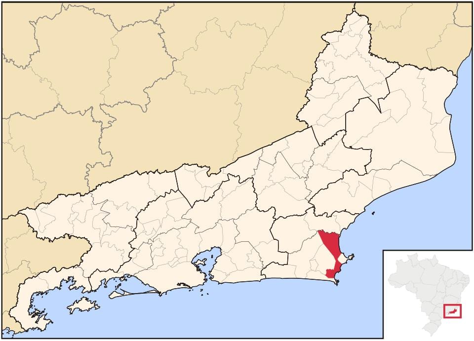 Térkép Cabo Frio