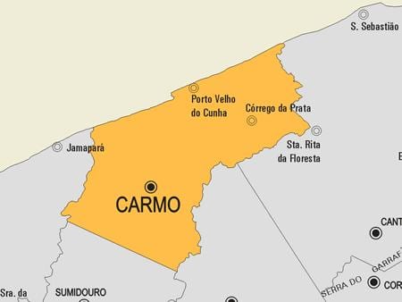 Térkép Cardoso Moreira önkormányzat