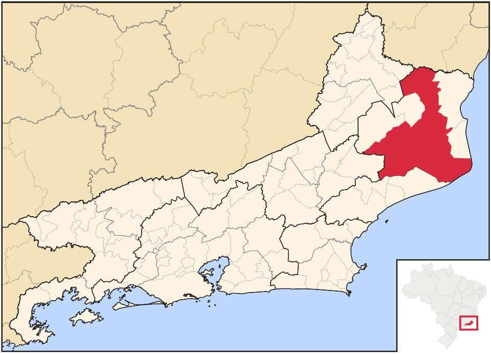 Térkép dos Campos Goytacazes