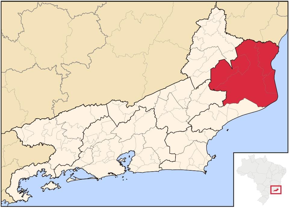 Térkép dos Campos Goytacazes