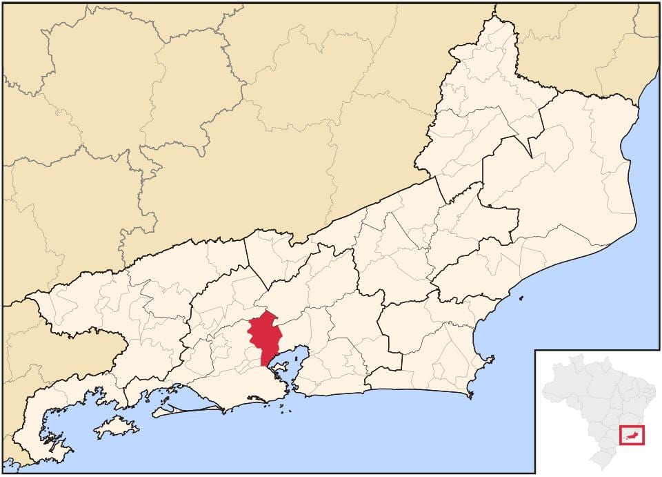 Térkép Duque de Caxias