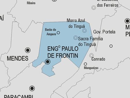 Térkép Engenheiro Paulo de csak megjátssza önkormányzat