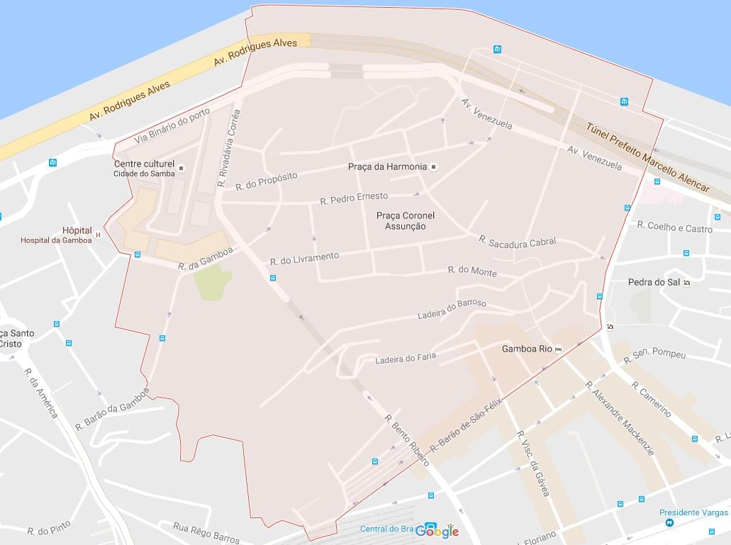Térkép Gamboa