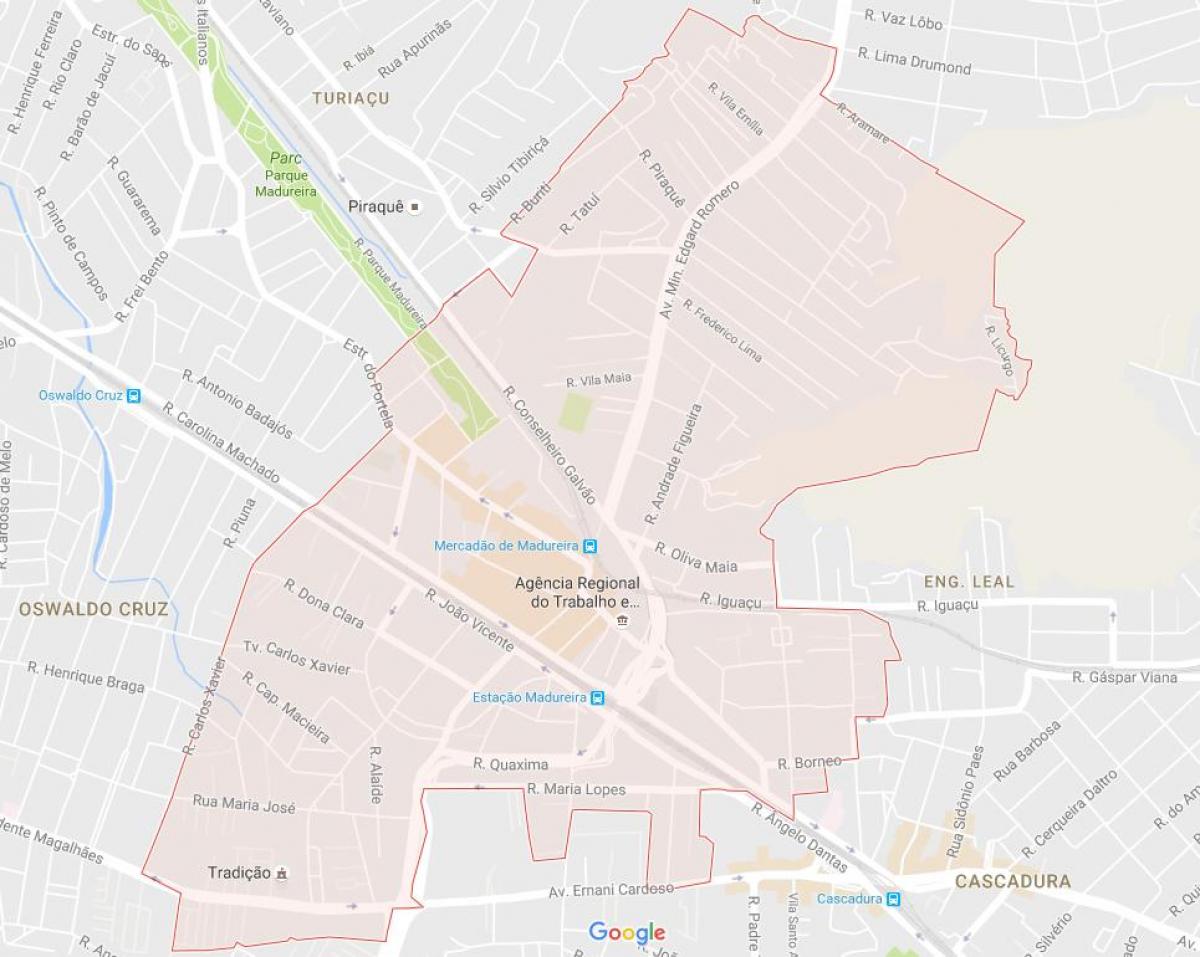 Térkép Madureira