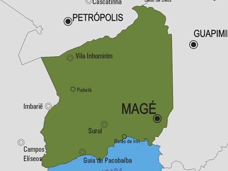 Térkép Magé önkormányzat