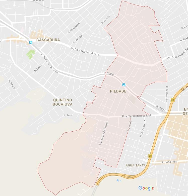 Térkép Piedade