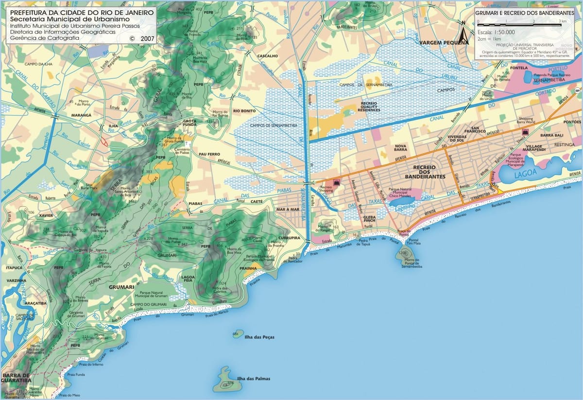Térkép Reserva strand