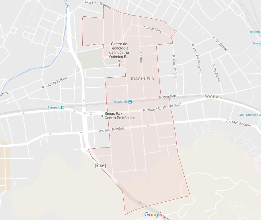 Térkép Riachuelo