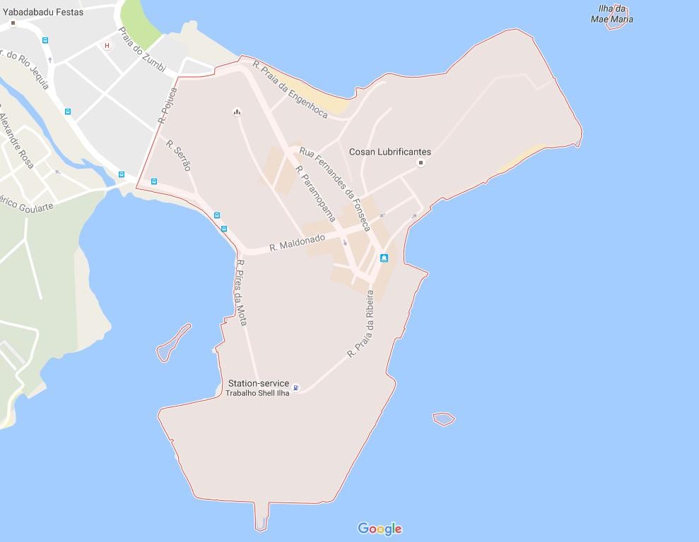 Térkép Ribeira