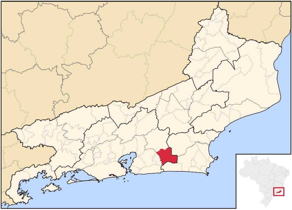 Térkép Rio Bonito