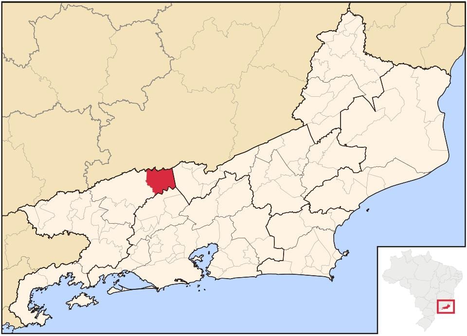 Térkép Rio das Flores