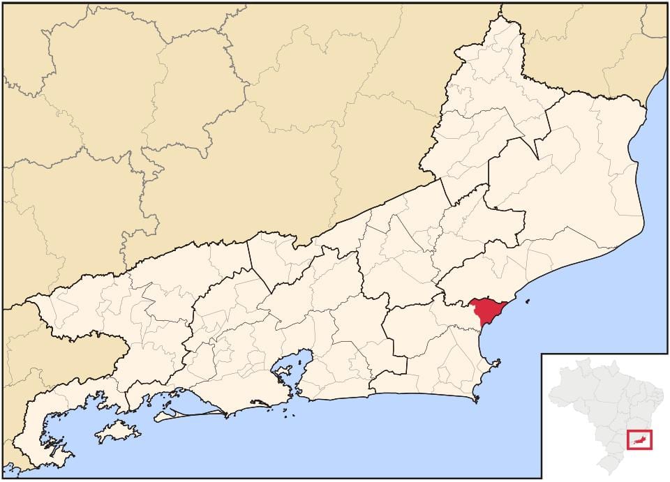 Térkép Rio das Ostras