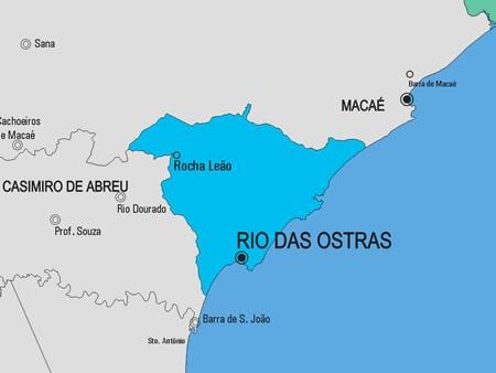 Térkép Rio de Janeiro önkormányzat