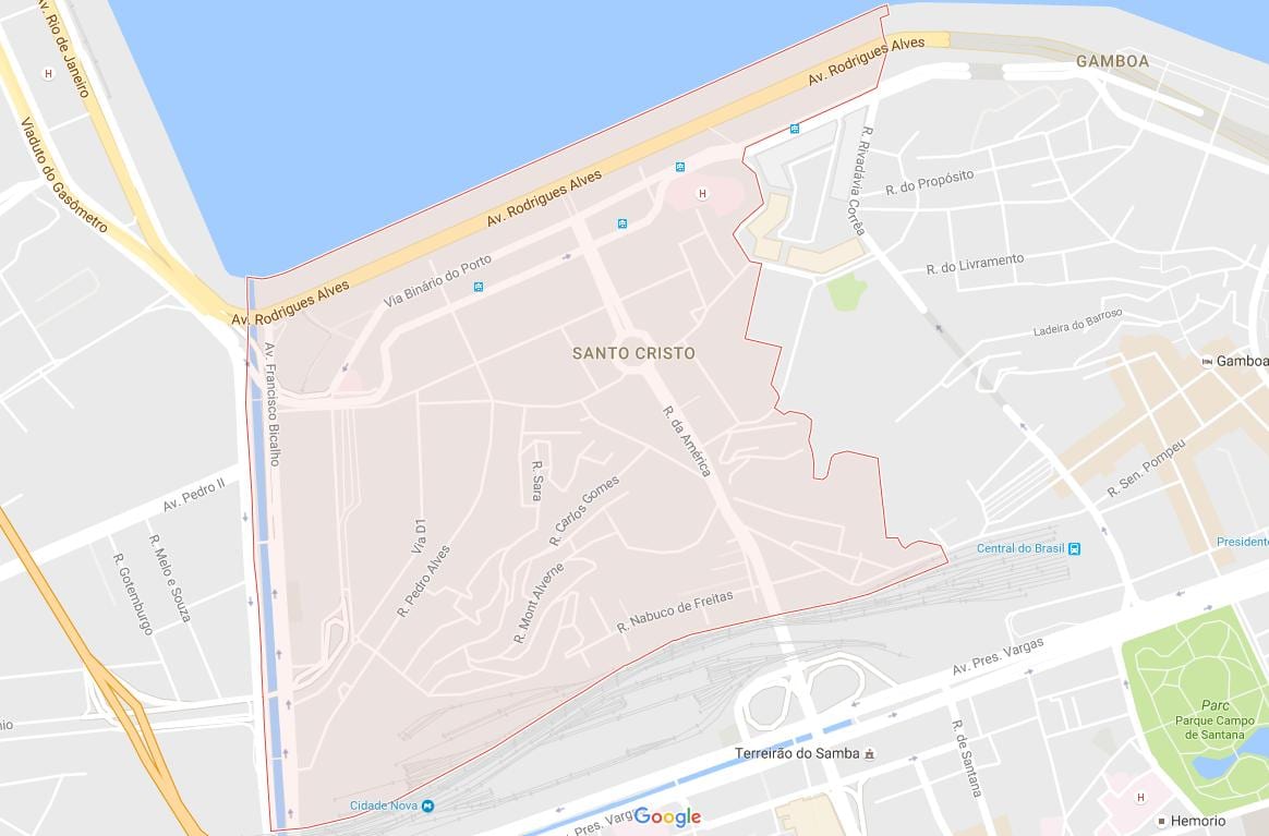 Térkép Santo Cristo