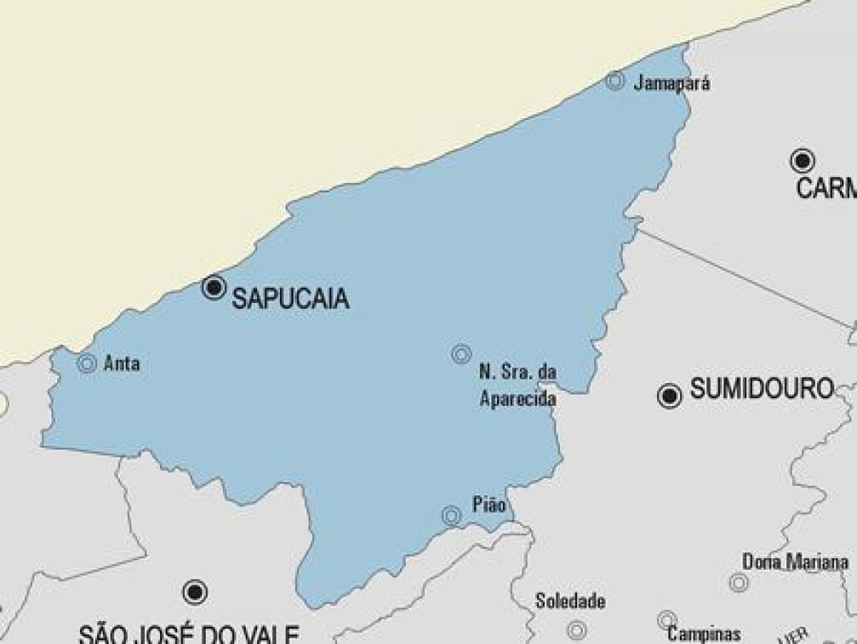 Térkép Sapucaia önkormányzat