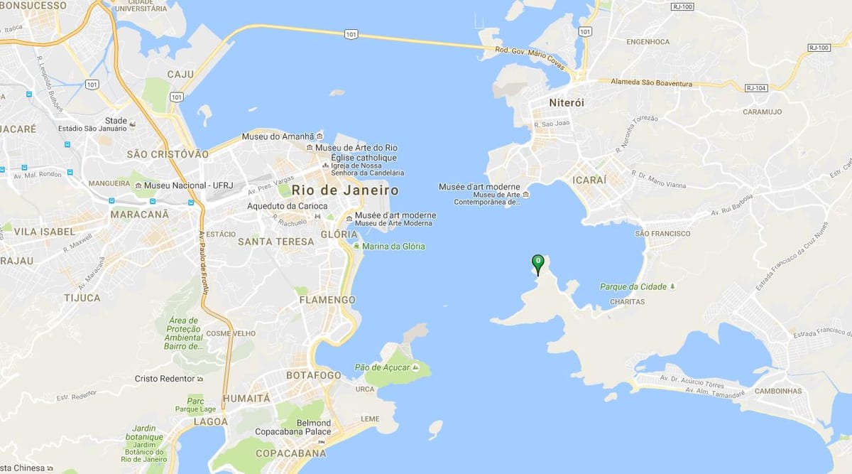 Térkép strand Adão