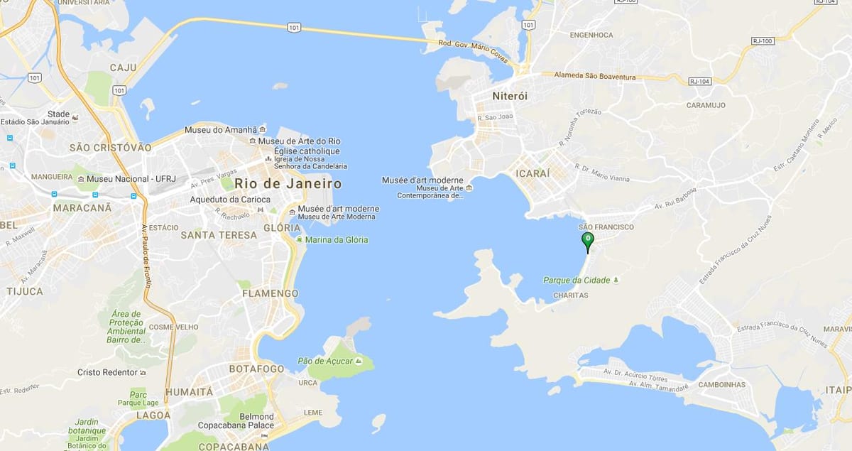 Térkép strand Charitas