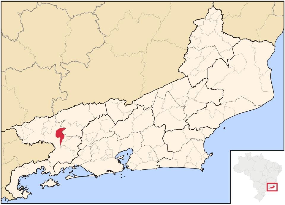 Térkép Volta Redonda
