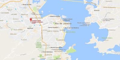 Térkép Állatkert Rio de Janeiro