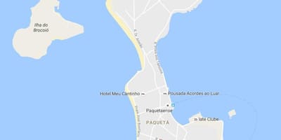 Térkép bairro Paquetá