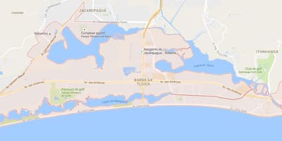 Térkép Barra da Tijuca