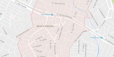 Térkép Bento Ribeiro