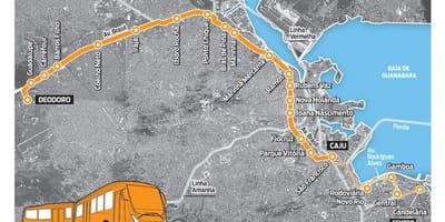Térkép BRT TransBrasil