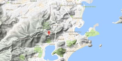 Térkép Corcovado
